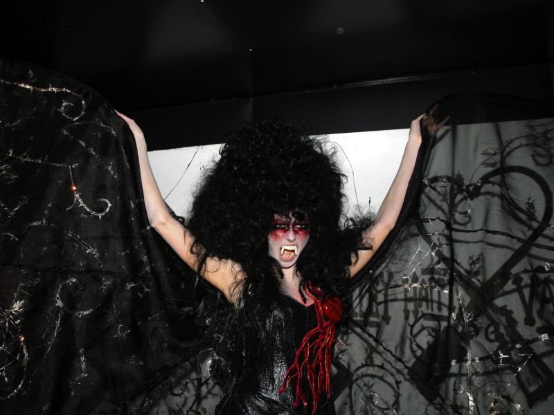 Heidi Klum im Halloween-Kostüm