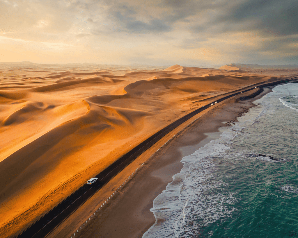 Namibia ist ein Wüstenland und zählt zu den regenärmsten Ländern der Welt, die Namib Wüste ist eine trockensten.