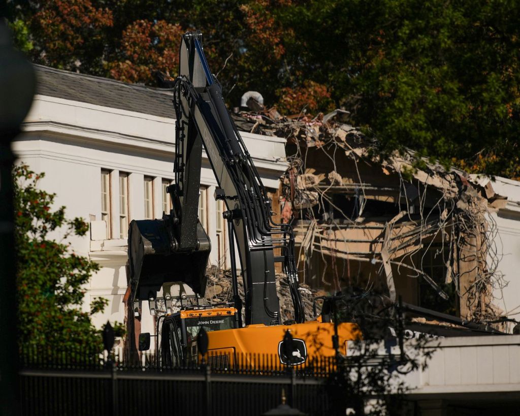 Der Abriss des Weißen Hauses