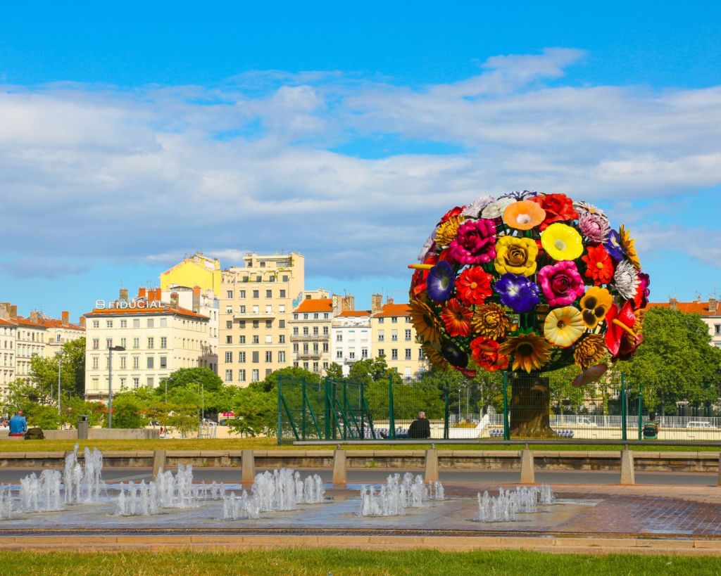 "Flower Tree" in Lyon, Frankreich