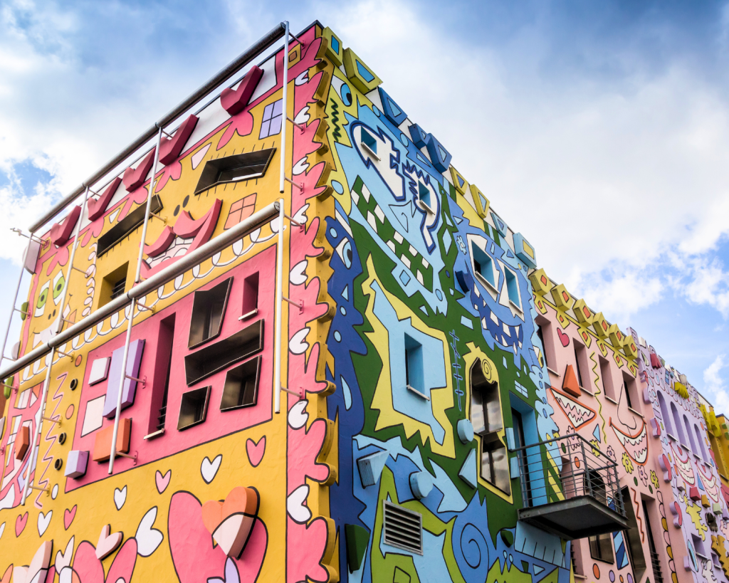 Das „Happy Rizzi House“ hat seinen Standort im geschichtsträchtigen Magniviertel in Braunschweig.