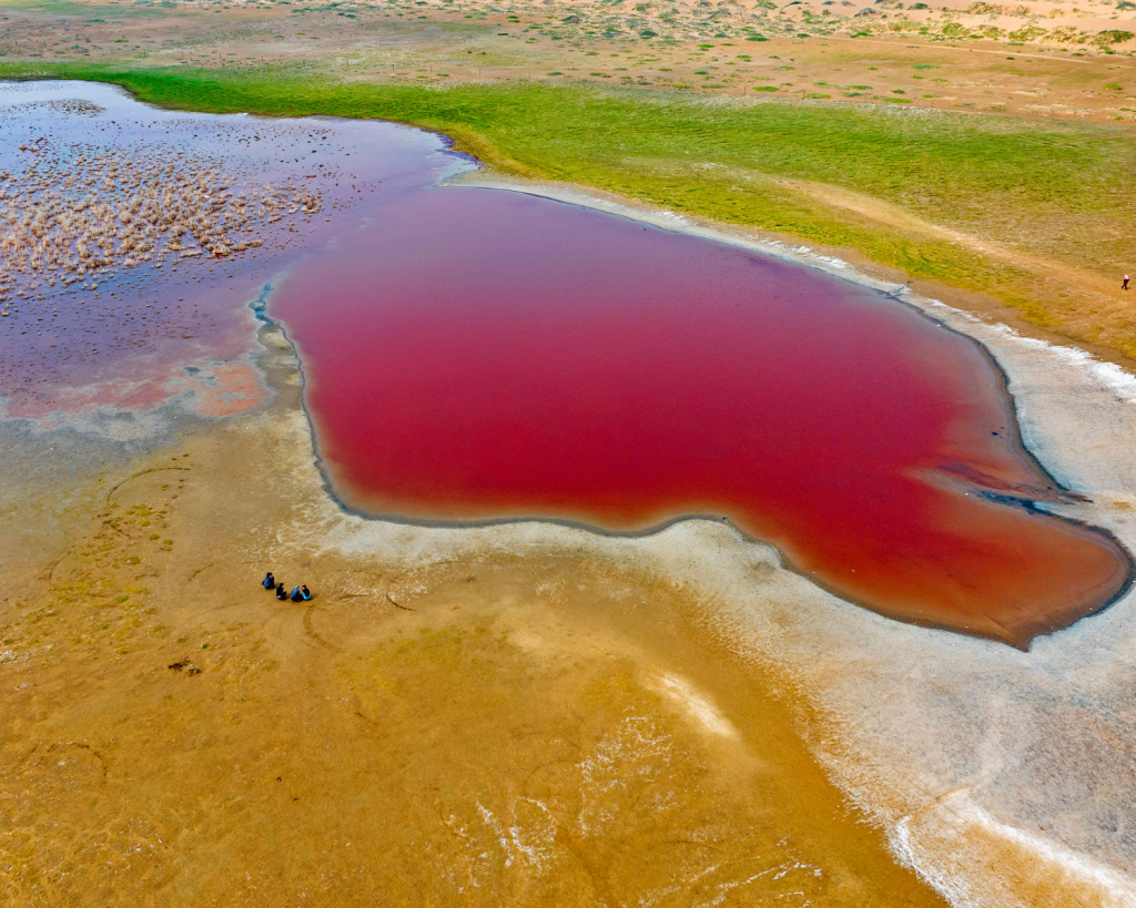 Der Ulan-See liegt im östlichen Teil der Mongolei, in der Provinz Khentii.