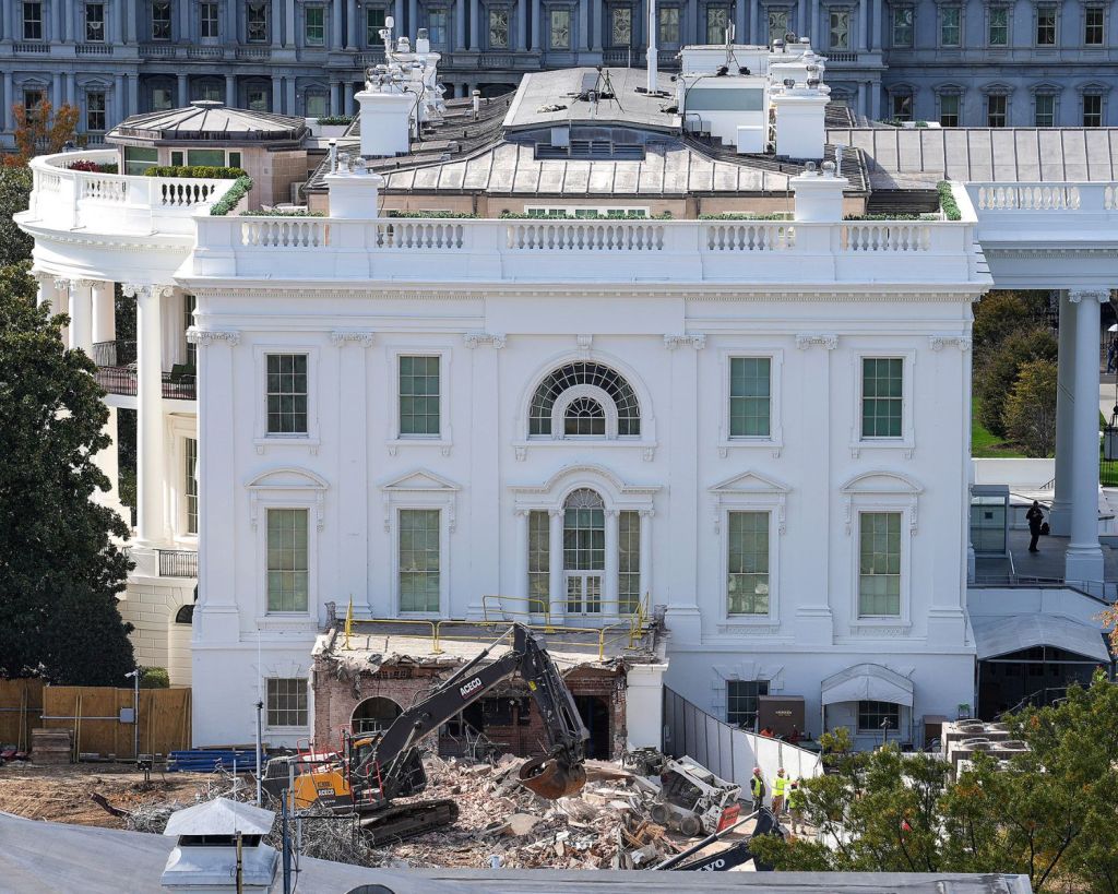 Abriss vom Weißen Haus