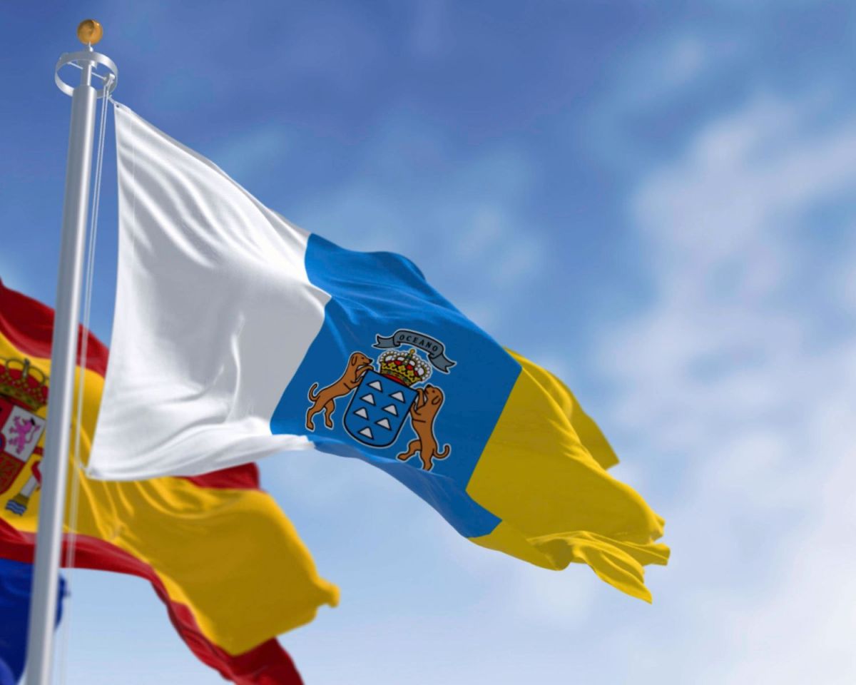 Flagge Kanaren Hunde