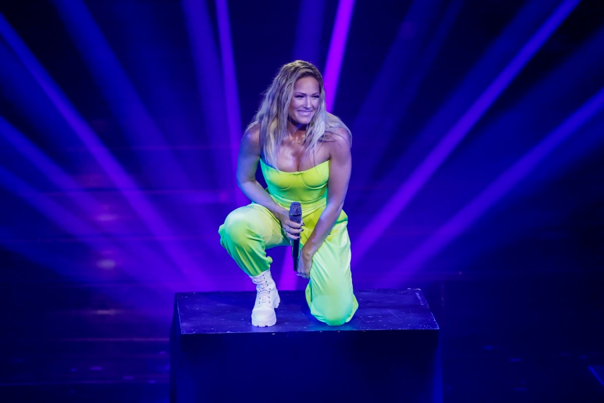 Helene Fischer bei einem TV-Auftritt.